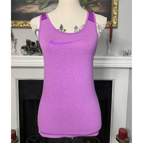 Nike Pro Cool Training Tank Purple Fuschia Size Small - Picture 1 of 6